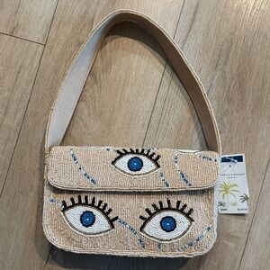 VIRAL TJ Maxx Beaded Evil Eye Shoulder Bag